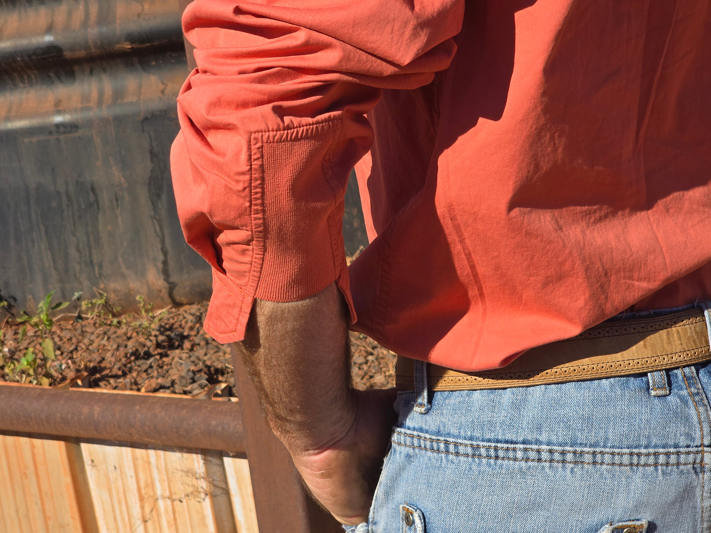 Mickey Bull Daylight Work Shirt Ezee Sleeve