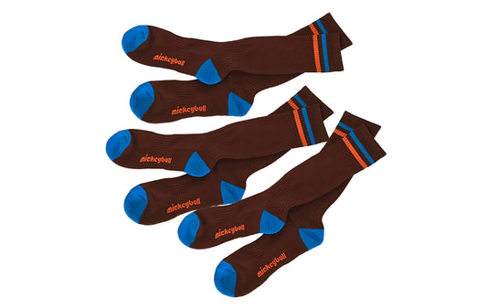 Mickey Bull Crew Work Socks (3 pack)